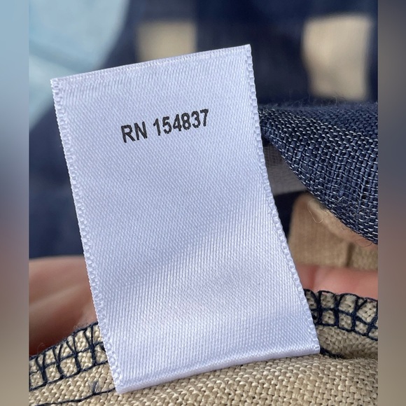 PARIS 99 gingham picnic linen dress size 4 - Picture 10 of 11